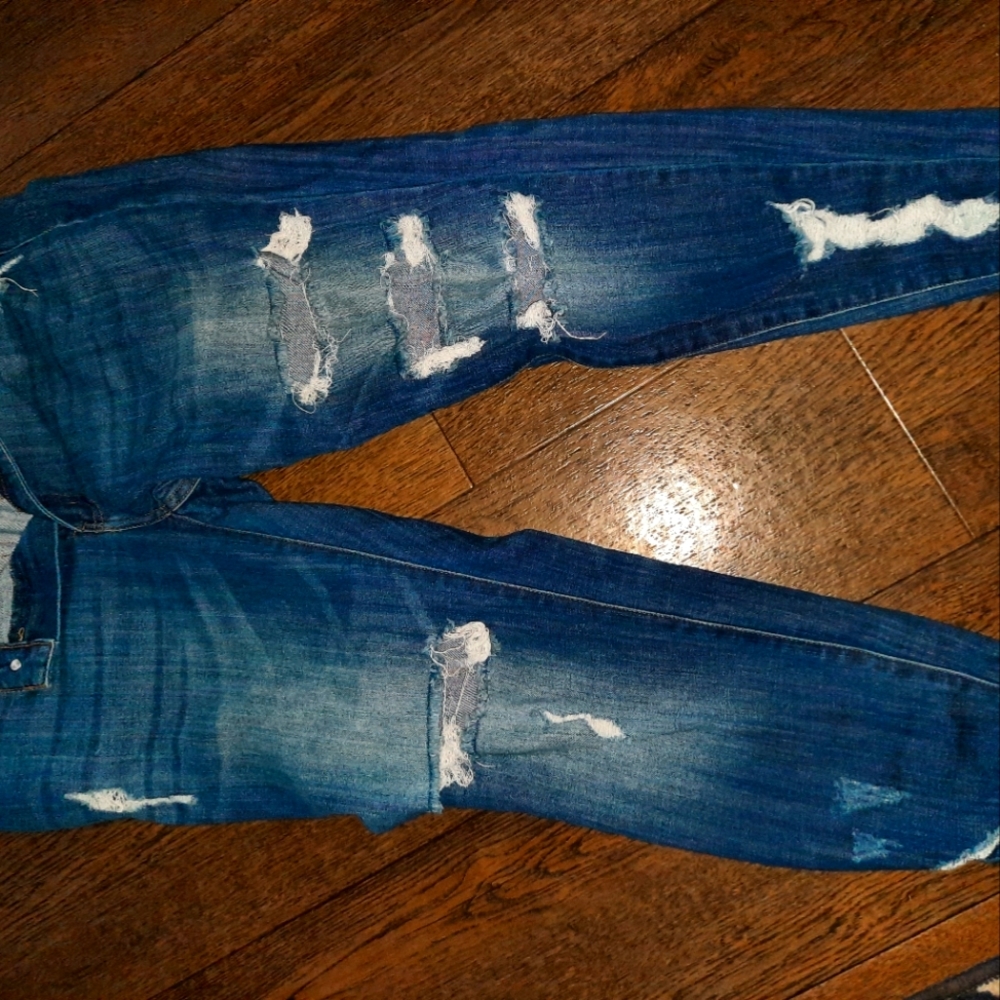 Kancan distressed jeans
